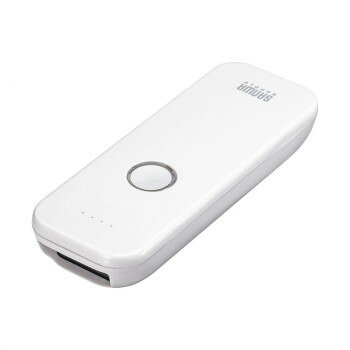 サンワサプライ Bluetooth1次元バーコードリーダー ホワイト BCR-BT1D8W