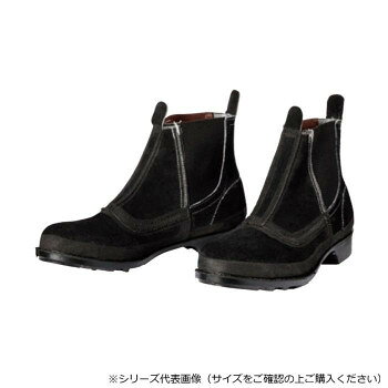 定盤作業、旋盤前、溶接作業等を安全に行い、効率の良い作業を推進します。※受注生産品のためご発注後、生産いたします。サイズ：24.5cm、個装サイズ：31.7×28.6×11.6cm重量：個装重量：1746g素材・材質：先芯:鋼製甲被:牛クロム革(ベロア)靴底:合成ゴム仕様：受注生産ウィズ:EEE製法:V式生産国：中国