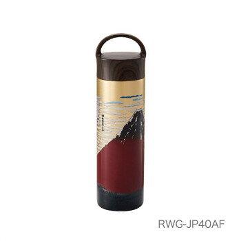 ReachWil魔法瓶 日本伝統文化 ステンレスマグボトル400ml 赤富士 RWG-JP40AF