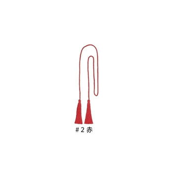 INAZUMA イナズマ 太江戸打両切房 (約)房7cm・紐50cm 5本入 (2)赤 T-4050