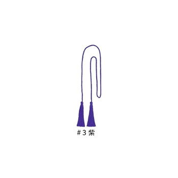 INAZUMA イナズマ 太江戸打両切房 (約)房7cm・紐50cm 5本入 (3)紫 T-4050