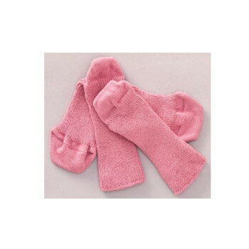 ハヤブサ ゆるリブソックス 綿 ピンク 約22cm~26cm YB0001-23-48