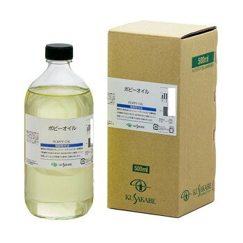 リンシードオイルに比べ皮膜強度や乾燥性では劣りますが、油の色の淡さと黄変しにくい性質により、仕上げ段階での使用に効果があります。サイズ：個装サイズ：20×10×10cm重量：個装重量：760g素材・材質：乾性油仕様：内容量:500ml 第4類動植物油類・危険等級III含有成分:ケシ油生産国：日本