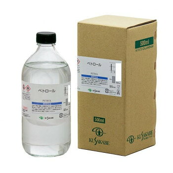 油絵具や調合溶き油の薄め液として使用します。絵具に流動性を与え、筆さばきを良くします。画面より完全に蒸発しますので、この揮発性油自体には固着力がありません。※密栓して保存してください。サイズ：個装サイズ：20×10×9cm重量：個装重量：720g素材・材質：揮発性油仕様：内容量:500ml 第4類第2石油類・危険等級III含有成分:精製石油系溶剤生産国：日本
