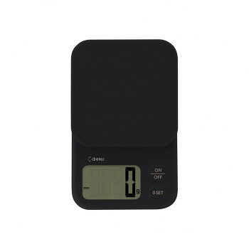 ドリテック dretec デジタルスケール「エクレ」3kg ブラック KS-839BK