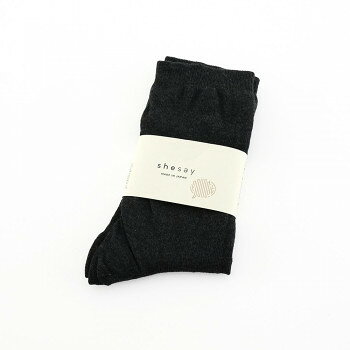 志成販売 ダブル SILK ソックス ベーシック ダークグレイ F161017DG