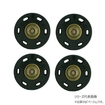 INAZUMA イナズマ プラホックホック 丸大 4個入 4 ベージュ AK-51-24