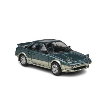 JADI B トヨタ MR2 MK1 1985年 グリーン/ゴールド LHD 1/64スケール PA-55368 【沖縄配送不可】
