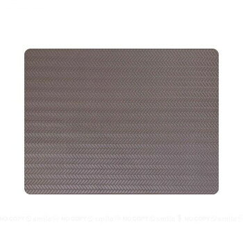 ズボラ 拭ける フロアマット ブラウン 約45×60×0.5cm ヨコズナクリエーション 【沖縄配送不可】