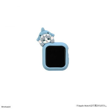 mofusand Apple Watch 41/40mm 対応 シリコンケース サメにゃん MOFU-76A
