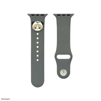 mofusand Apple Watch 42/41/40/38mm対応シリコンバンド パンダにゃん MOFU-77B