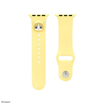 mofusand Apple Watch 42/41/40/38mm 対応シリコンバンド くまにゃん MOFU-77C