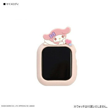 サンリオキャラクターズ Apple Watch 41/40mm 対応シリコンケース マイメロディ SANG-543MM