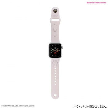サンリオキャラクターズ Apple Watch 42~38mm対応シリコンバンド クロミ SANG-544KU