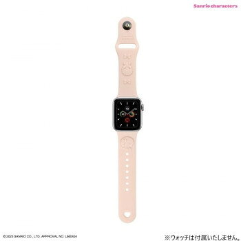 サンリオキャラクターズ Apple Watch 42~38mm対応シリコンバンド マイメロディ SANG-544MM