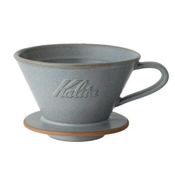 kalita(カリタ) MI 185 美濃焼駄知 コーヒードリッパー (サンドグレー ) 2105