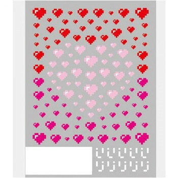 TSUMEKIRA(ツメキラ) ネイルシール soichiro nagamineプロデュース Pixel heart(ピクセルハート) NN-NGM-001