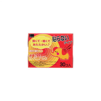 貼らないカイロ 快温くん レギュラー 30コ入 822133 【沖縄配送不可】