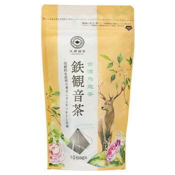 ＜＜ご注意下さい＞＞こちらの商品はメーカーよりお客様へ直接お届けの品になります。 当店での在庫はしておりません。在庫の有無はメーカー在庫のみになりますので、急な欠品や急に廃盤になる可能性がございます。こちらの商品の配送について○北海道・沖縄・離島につきましては、配送不可となりますので予めご了承お願いします。こちらの商品の包装(ラッピング)について○上記の理由(メーカーより直送)により包装はできませんので予めご了承お願いします。こちらの商品の不具合について○お届けしましたこちらの商品に不具合があった場合、商品到着日より1週間以内に当店にご連絡ください。メーカーが直接対応させて頂きます。○お客様がご自身で修理された場合、費用の負担は致しかねますので予めご了承下さい。この品種の茶葉は、葉が肉厚で大きいため焙煎を強めにして作ります。深みのある芳醇な香りと濃厚な味が特徴で、日本でも人気の高い烏龍茶です。三角ティーバックで更に便利に本格的な味をお楽しみいただけます。【おいしいお茶の淹れ方】抽出温度:約100度抽出時間:約1.5〜2分※二煎目以降は、少しずつ抽出時間を長くしてお飲みください。※賞味期限は90日前後以上分をお届けいたします。※開封後はお早めにお召し上がり下さい。※熱湯で火傷をしないようにご注意ください。内容量：12個セット(2g×10包)サイズ：50×120×210mm、個装サイズ：34×11.6×24cm重量：個装重量：600g仕様：賞味期間：製造日より540日生産国：台湾原材料：名称：烏龍茶(鉄観音茶)半発酵茶保存方法：直射日光、高温多湿を避けて保存してください。製造（販売）者情報：株式会社Tokyo Tea Trading東京都渋谷区恵比寿4-20-3