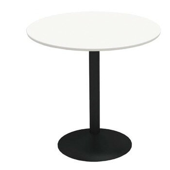 ＜＜ご注意下さい＞＞こちらの商品はメーカーよりお客様へ直接お届けの品になります。 当店での在庫はしておりません。在庫の有無はメーカー在庫のみになりますので、急な欠品や急に廃盤になる可能性がございます。こちらの商品の配送について○北海道・沖縄・離島につきましては、配送不可となりますので予めご了承お願いします。こちらの商品の包装(ラッピング)について○上記の理由(メーカーより直送)により包装はできませんので予めご了承お願いします。こちらの商品の不具合について○お届けしましたこちらの商品に不具合があった場合、商品到着日より1週間以内に当店にご連絡ください。メーカーが直接対応させて頂きます。○お客様がご自身で修理された場合、費用の負担は致しかねますので予めご了承下さい。オフィスのリラクゼーションルームやロビー、カフェなど様々な場面でお使いいただけます。サイズ：幅75×奥行75×高さ72cm、ベース:0.7mm、支柱:Φ75×1.2mm、天板受け:2.0mm、個装サイズ：75×75×72cm重量：9.5kg、個装重量：10000g素材・材質：天板:繊維板(パーティクルボード)+メラミン樹脂コート紙エッジ部:PVC樹脂支柱:SPCC(スチール)(仕上げ:粉体塗装(エポキシメラミン))仕様：耐荷重:30kg(均等荷重)生産国：中国
