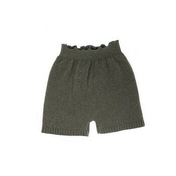 カシミヤ混ニットパンツ M~L グレー 008601321 【沖縄配送不可】