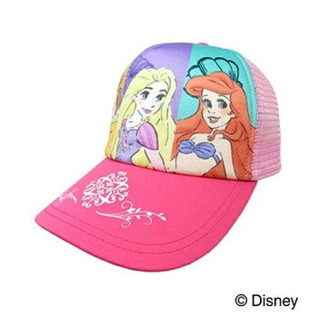 Disney ディズニー プリンセス メッシュキャップ(帽子) 53-55cm ライトピンク PR7127825