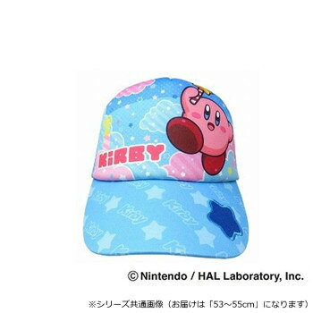 星のカービィ メッシュキャップ(帽子) 53-55cm サックス KB7291024