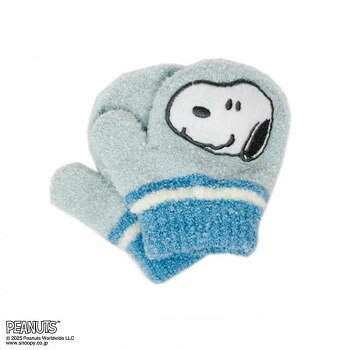 SNOOPY スヌーピー 幼児用手袋(トドラー) サックス(5) SN4100923