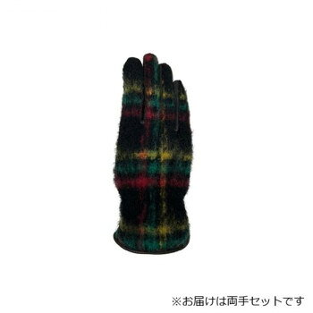 紳士用手袋 牛革コンビ手袋 25cm クロ/チャ(5) 001217121