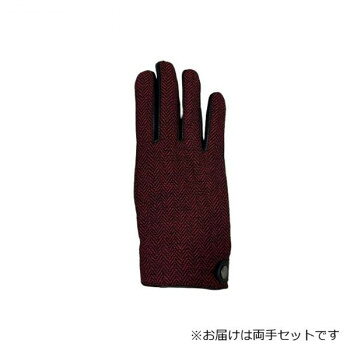 紳士用手袋 コンビ羊革手袋 25cm レッド(2) 001218321
