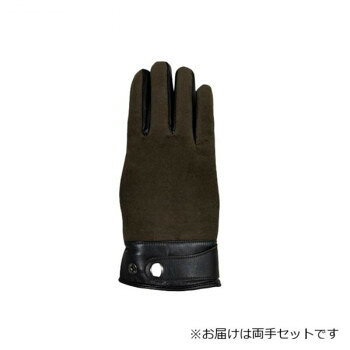 紳士用手袋 コンビ羊革手袋 25cm ダークブラウン(3) 001218421