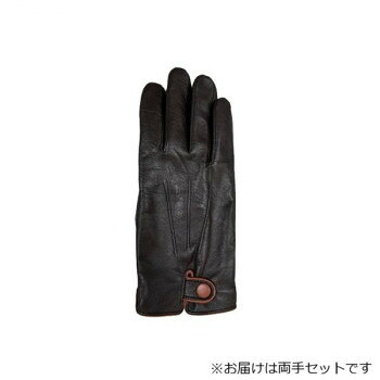 紳士用手袋 羊革 25cm ダークブラウン(3) 001218721