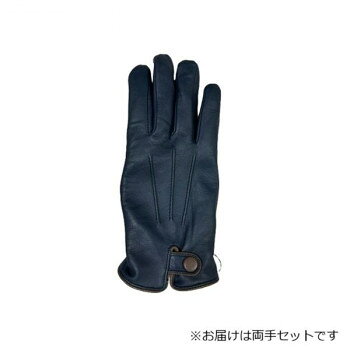 紳士用手袋 羊革 25cm ネイビー(3) 001218721
