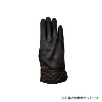 婦人用手袋 羊革 22cm ダークブラウン(3) 001318221