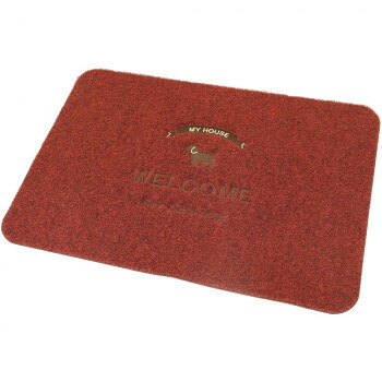 ＜＜ご注意下さい＞＞こちらの商品はメーカーよりお客様へ直接お届けの品になります。 当店での在庫はしておりません。在庫の有無はメーカー在庫のみになりますので、急な欠品や急に廃盤になる可能性がございます。こちらの商品の配送について○北海道・沖縄・離島につきましては、配送不可となりますので予めご了承お願いします。こちらの商品の包装(ラッピング)について○上記の理由(メーカーより直送)により包装はできませんので予めご了承お願いします。こちらの商品の不具合について○お届けしましたこちらの商品に不具合があった場合、商品到着日より1週間以内に当店にご連絡ください。メーカーが直接対応させて頂きます。○お客様がご自身で修理された場合、費用の負担は致しかねますので予めご了承下さい。外部からの土砂や水分の侵入などから汚れをブロックします。屋内外どちらでも使用が可能です。また、泥で汚れても水洗いが可能になっております。お手入れが簡単になっております。サイズ：40×60cm、個装サイズ：40.0×30.0×2.0cm重量：個装重量：350g素材・材質：表地:ポリエステル100%裏地:TPR仕様：刺繍入り暑さ:5mm副資材:ハンガー・ラベル生産国：中国