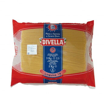 DIVELLA ディヴェッラ パスタ ♯14 リングイネ 5kg×3個 606-170 【北海道・沖縄・離島配送不可】