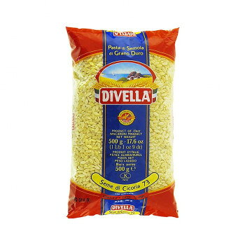 DIVELLA ディヴェッラ パスタ ♯73 セーメ・ディ・チコリア 500g×24個 606-134 【北海道・沖縄・離島配送不可】