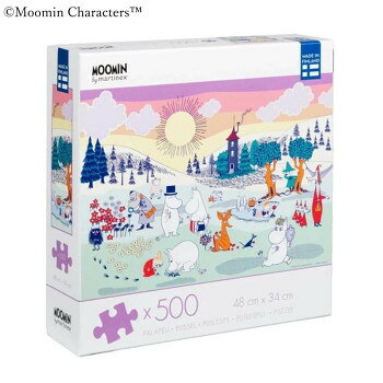 MOOMIN ムーミン ジグソーパズル 500ピース A Day in the Moominvalley MNX150078