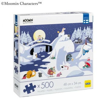 MOOMIN ムーミン ジグソーパズル 500ピース Winter Scenery MNX150080