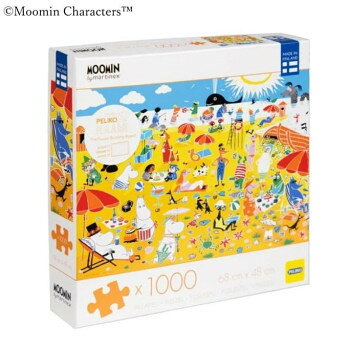 MOOMIN ムーミン ジグソーパズル 1000ピース At the Riviera Beach MNX150081 【沖縄配送不可】