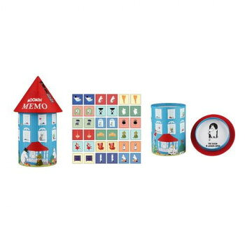 MOOMIN ムーミン メモリーカードゲーム ムーミンハウス BBT990078 【沖縄配送不可】