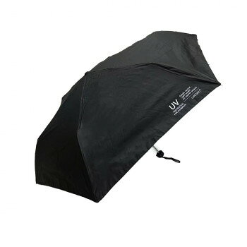 カフェディムリー 折り畳み傘 晴雨兼用 遮光6K55cm mini ブラック JKO-446-09