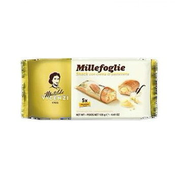 ヴィチェンチ パフぺーストリーロール クリーム 125g 16個セット 【北海道・沖縄・離島配送不可】