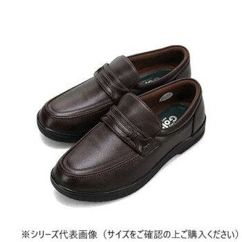 ＜＜ご注意下さい＞＞こちらの商品はメーカーよりお客様へ直接お届けの品になります。 当店での在庫はしておりません。在庫の有無はメーカー在庫のみになりますので、急な欠品や急に廃盤になる可能性がございます。こちらの商品の配送について○北海道・沖縄・離島につきましては、配送不可となりますので予めご了承お願いします。こちらの商品の包装(ラッピング)について○上記の理由(メーカーより直送)により包装はできませんので予めご了承お願いします。こちらの商品の不具合について○お届けしましたこちらの商品に不具合があった場合、商品到着日より1週間以内に当店にご連絡ください。メーカーが直接対応させて頂きます。○お客様がご自身で修理された場合、費用の負担は致しかねますので予めご了承下さい。軽量で耐久性のあるウレタン素材を使用したオリジナルモールドソールを採用、カップインソールのクッション性に合わせて踵部分に低反発素材を挿入してダブルクッション仕様となっています。デザインはベルト部分の再度にブランドロゴをあしらった飾りを使用し、甲の部分にゴムを入れたステップインタイプの人気デザインになります。ビジネス、カジュアルにもあらゆるシーンに対応する4E幅広ワイズ仕様のタウンカジュアルシューズです。※底材のポリウレタンは経年劣化により割れたり崩れたりすることがありますが、素材の性質上、避けられないものなので予めご了承ください。サイズ：24.5cm、個装サイズ：36×20×12cm重量：個装重量：780g素材・材質：アッパー:本革ソール:PU底仕様：製法:セメント足入れ感(幅):EEEE生産国：中国