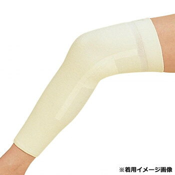 独自の特殊編み機で編み立てた驚異の伸縮性で、ゆったり暖かくひざを保護します。保温性に優れた遠赤外線放射繊維とパイル編み。部位によって編み方を変える特殊機能編みにより、伸びとフィット感を両立しました。【取扱注意】※こちらの商品は大変よく伸びる編み方をしているため、最大±2cmの寸法誤差が発生します。着用には問題ございません。※乾燥機の使用や、暖房などの温風を直接あてての乾燥、カイロなど高温になるものに近づけないようにしてください。※毛玉(ピリング)防止のため、お洗濯の際はネットにいれてください。干す際は陰干しをおすすめします。※こちらの商品は1枚入りです。両足分お求めの場合は2個ご購入ください。【その他注意事項】※捻挫・骨折・靭帯損傷・その他外傷直後のご使用はお控えください。※湿疹・あせも・傷などがある場合は、ご使用はお控えください。※ご使用中発疹、かゆみ、かぶれ等お肌に異常が現れた場合はただちにご使用を中止し、医師にご相談ください。※就寝時の着用はお避けください。※火気の近くや高温になる場所に置かないでください。※小児の手の届かない場所に保管してください。サイズ：フリー(ひざ周り:37〜58cm)、個装サイズ：30×17×3cm重量：個装重量：83g素材・材質：アクリル・ナイロン・ポリエステル・毛・ポリウレタン仕様：雑貨生産国：日本