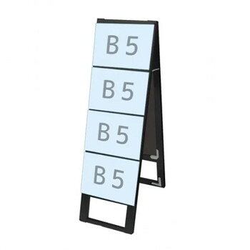 TOKISEI 常磐精工 ブラックカードケーススタンド看板 B5横8両面 BCCSK-B5Y8R 【北海道・沖縄・離島配送不可】