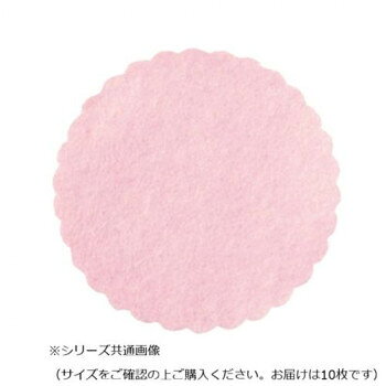 お仏壇の擦りキズや汚れを防止する桜色の仏具敷10枚入です。サイズ：奥行100×幅100×高さ1mm、個装サイズ：11.0×12.0×1.6cm重量：2g、個装重量：20g素材・材質：フェルトセット内容：10枚生産国：日本