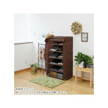 ＜＜ご注意下さい＞＞こちらの商品はメーカーよりお客様へ直接お届けの品になります。 当店での在庫はしておりません。在庫の有無はメーカー在庫のみになりますので、急な欠品や急に廃盤になる可能性がございます。こちらの商品の配送について○北海道・沖縄・離島につきましては、配送不可となりますので予めご了承お願いします。こちらの商品の包装(ラッピング)について○上記の理由(メーカーより直送)により包装はできませんので予めご了承お願いします。こちらの商品の不具合について○お届けしましたこちらの商品に不具合があった場合、商品到着日より1週間以内に当店にご連絡ください。メーカーが直接対応させて頂きます。○お客様がご自身で修理された場合、費用の負担は致しかねますので予めご了承下さい。前カバーロールアップ式仕様のカバー付きなので、大切な靴を清潔に保管できます。衣類の収納としてもご使用いただけます。※沖縄・北海道・離島の場合、別途送料がかかります。サイズ：W60.5×D30.5×H105cm、個装サイズ：64×20×8cm重量：1.6kg、個装重量：2100g素材・材質：本体:スチール(粉体塗装)カバー、棚:不織布ジョイント:樹脂仕様：組立式生産国：中国