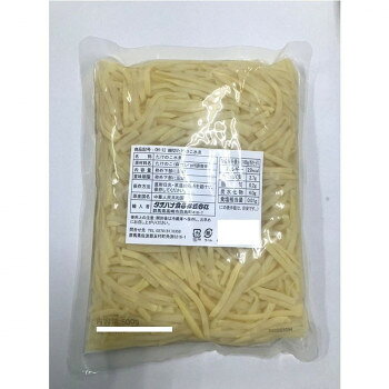 ＜＜ご注意下さい＞＞こちらの商品はメーカーよりお客様へ直接お届けの品になります。 当店での在庫はしておりません。在庫の有無はメーカー在庫のみになりますので、急な欠品や急に廃盤になる可能性がございます。こちらの商品の配送について○北海道・沖縄・離島につきましては、配送不可となりますので予めご了承お願いします。こちらの商品の包装(ラッピング)について○上記の理由(メーカーより直送)により包装はできませんので予めご了承お願いします。こちらの商品の不具合について○お届けしましたこちらの商品に不具合があった場合、商品到着日より1週間以内に当店にご連絡ください。メーカーが直接対応させて頂きます。○お客様がご自身で修理された場合、費用の負担は致しかねますので予めご了承下さい。歯ごたえ良く仕上げました。内容量：500gサイズ：個装サイズ：45×30×20cm重量：個装重量：16000g成分：pH調整剤仕様：賞味期間：製造日より365日セット内容：500g×20個入生産国：中国栄養成分：【100gあたり】エネルギー:22kcalたんぱく質:2.7g脂質:0.2g炭水化物:4.0g食塩相当量:0.01g原材料：名称：たけのこ水煮たけのこ(麻竹)保存方法：直射日光・高温の場所は避けて、保存してください。製造（販売）者情報：タチバナ食品株式会社群馬県高崎市西島町418-7