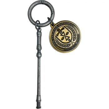タイムスティックとロゴのチャームがついたキーホルダーです。サイズ：全長:約12cm、タイムスティック:約9cm、アイコン:約H4×W3.6cm、個装サイズ：17×8×1cm重量：個装重量：46g生産国：中国